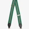 Accent Strap - Green/Navy with Black Tab