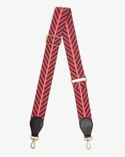 Accent Strap - Red/Navy with Black Tab