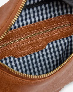 Alamo Sling Bag - Tan Pebble