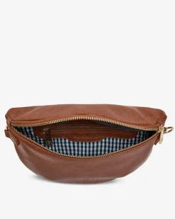Alamo Sling Bag - Tan Pebble