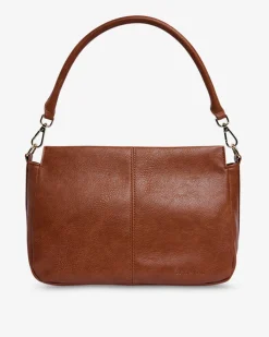 Amherst Shoulder Bag - Tan Pebble