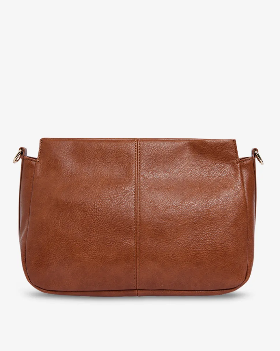 Amherst Shoulder Bag - Tan Pebble