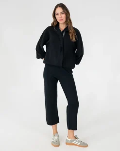 Aspen Cropped Pant - Black