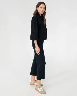 Aspen Cropped Pant - Black