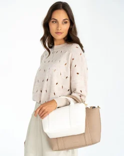 Baby Messina Tote - Chalk