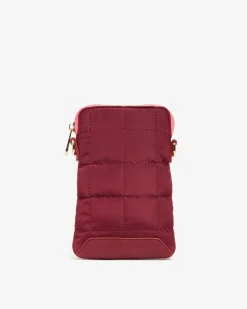 Baker Phone Bag - Burgundy