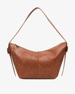 Barton Shoulder Bag - Tan Pebble