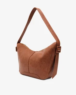 Barton Shoulder Bag - Tan Pebble