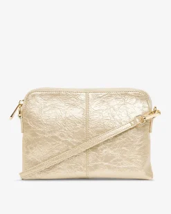 Bowery Wallet - Light Gold Crinkle