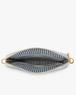 Bowery Wallet - Silver Crinkle