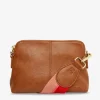 Burbank Crossbody - Tan Pebble