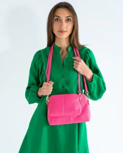 Burbank Crossbody Large - Fuchsia