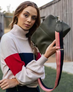 Burbank Crossbody Large - Khaki