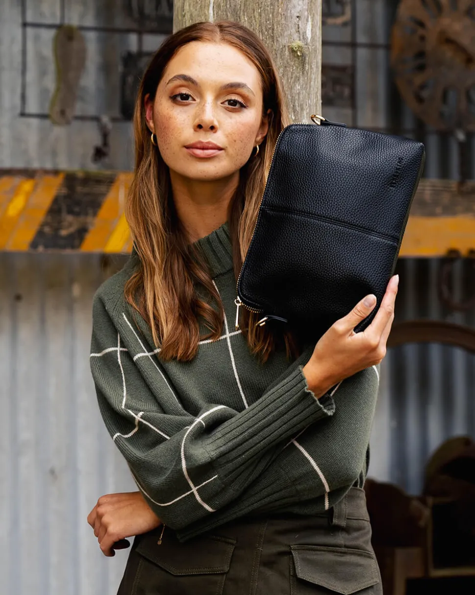 Burbank Crossbody Large - Black