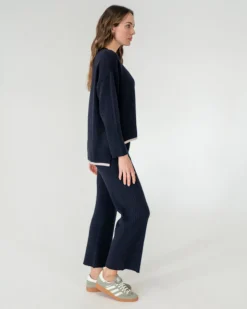 Calvert Knit - Navy
