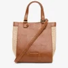 Carnegie Tote - Tan Weave