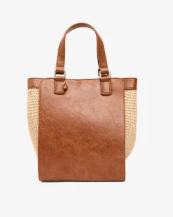 Carnegie Tote - Tan Weave