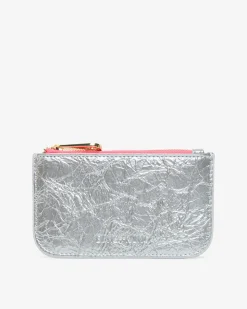 Centro Wallet - Silver Crinkle