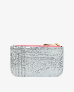 Centro Wallet - Silver Crinkle