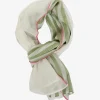 EK Scarf - Khaki Stripe