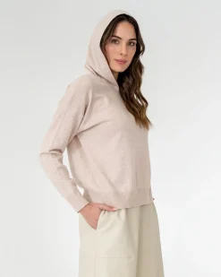 Fort Knit Hoodie - Blush