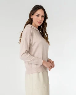 Fort Knit Hoodie - Blush