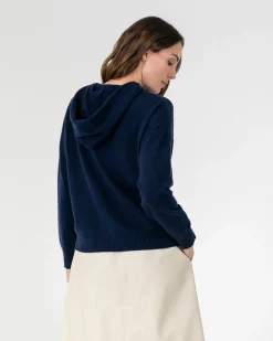 Fort Knit Hoodie - Navy