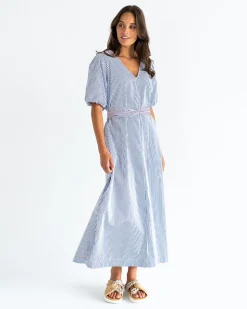 Geneva Dress - Boxer Stripe
