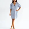 Geneva Mini Dress - Boxer Stripe