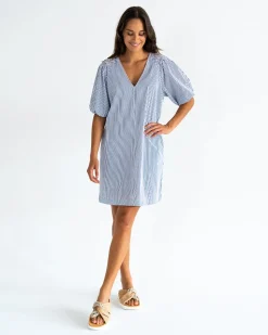 Geneva Mini Dress - Boxer Stripe