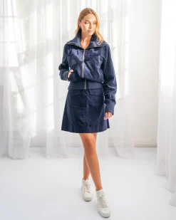 Lincoln Mini Skirt - Navy