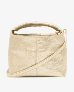 Linton Crossbody - Light Gold Crinkle