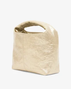 Linton Crossbody - Light Gold Crinkle
