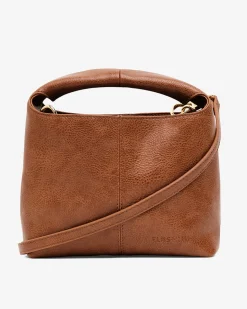 Linton Crossbody - Tan Pebble