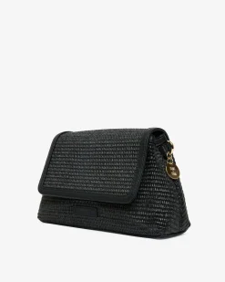 Lugano Crossbody - Black Weave