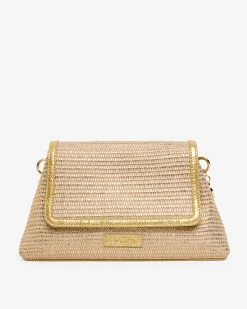 Lugano Crossbody - Gold Weave