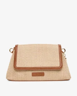 Lugano Crossbody - Tan Weave