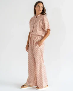 Malibu Pant - Geo Floral