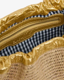 Monty Bag - Gold Weave