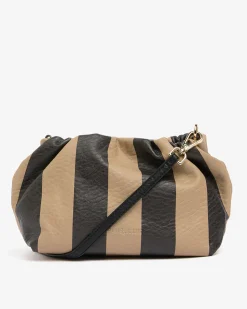 Monty Bag - Latte Stripe