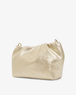 Monty Bag - Light Gold Crinkle
