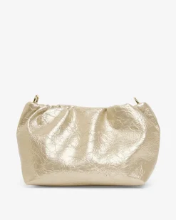 Monty Bag - Light Gold Crinkle