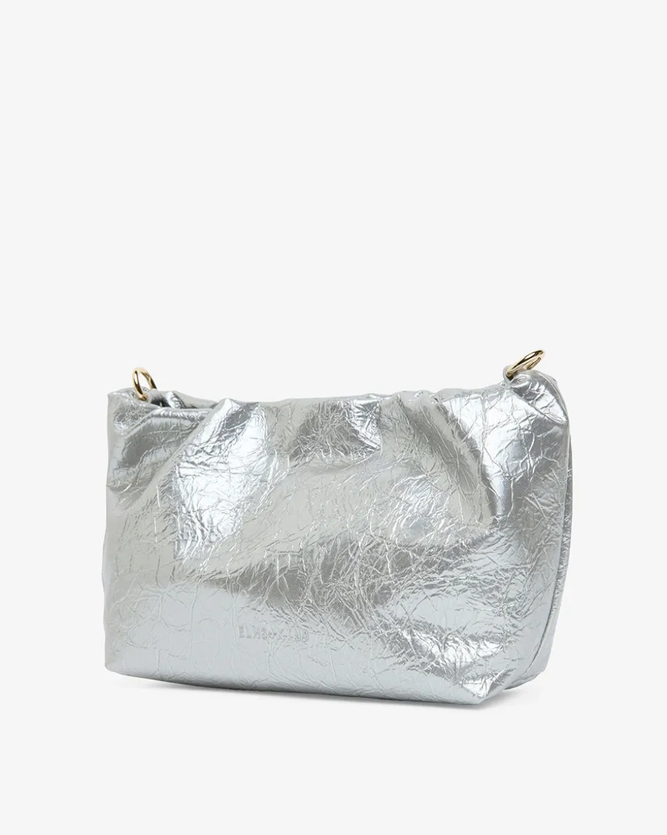Monty Bag - Silver Crinkle