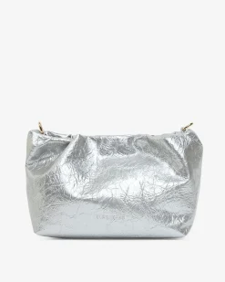 Monty Bag - Silver Crinkle