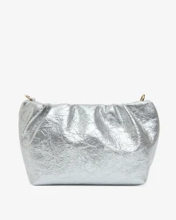 Monty Bag - Silver Crinkle