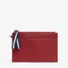 New York Coin Purse - Burgundy