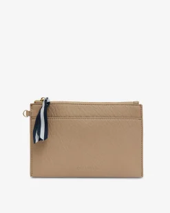 New York Coin Purse - Latte