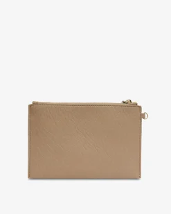 New York Coin Purse - Latte