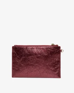 New York Coin Purse - Plum Crinkle
