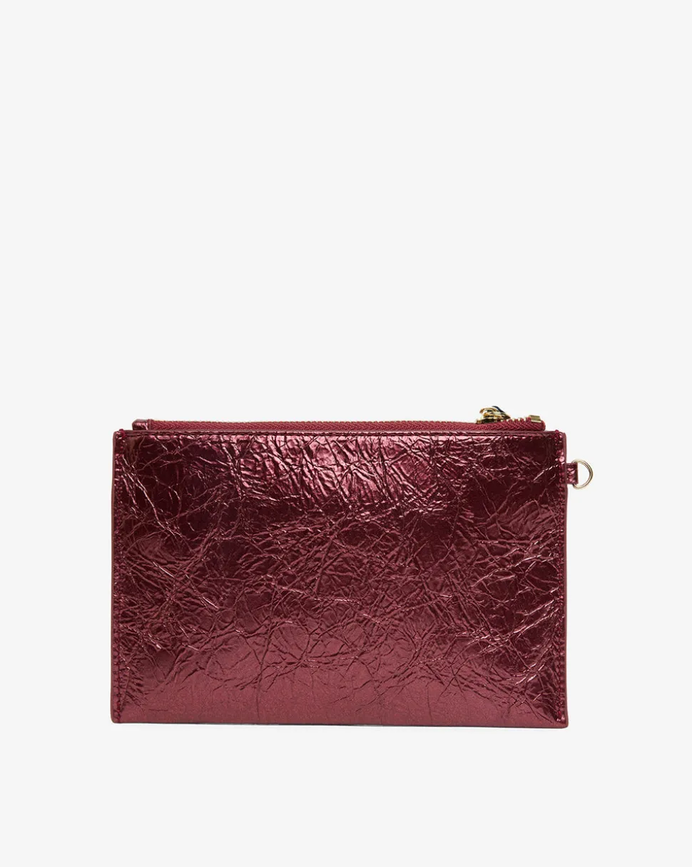 New York Coin Purse - Plum Crinkle